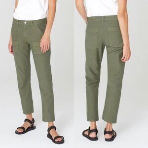 Citizens of Humanity Leah Cargo Pants in Fatigue Green